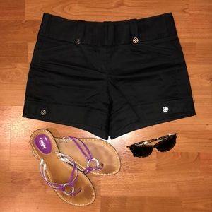 WHBM black dressy shorts - EUC